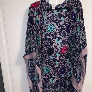 Free People Floral Vest